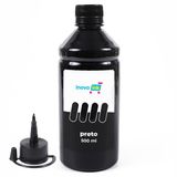 Tinta Compatível Para Impressora Dcp-t520w 500ml Black Inova Ink