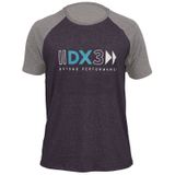 Camisa DX-3 Vortex Masculina Mescla Marinho
