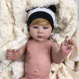 Bebê Reborn Menino, Realista, Corpo de Vinil