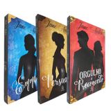 3 Livros Físicos Jane Austen Coleção 1 Emma Orgulho E Preconceito E Persuasão