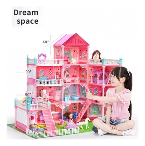 Móveis Decorados Acabados E Casa Barbie Park