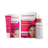 Kit Beleza Cicatricure Sérum Clareador Vit C 30ml + Cicatricure Contorno Dos Olhos Blur &amp; Filler 15g