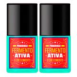 Kit 2 Base Poderoso Fermento Ativa O Crescimento Top Beauty 7ml