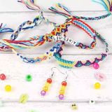 Kit De Contas Completo Para Fazer Pulseiras De Joias