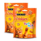 Petisco Para Gatos Adultos Friskies Party Mix Sabor Frango, Fígado E Peru 40g | 8778