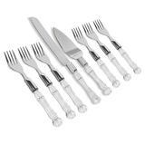 Kit Conjunto Talheres Bolo Sobremesa Casita® 8 Peças