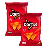 Kit 2 Doritos Elma Chips Sabor Queijo Nacho 140g