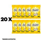 Caixa 20un Petisco Dreamies Gatos Adultos Frango 40g