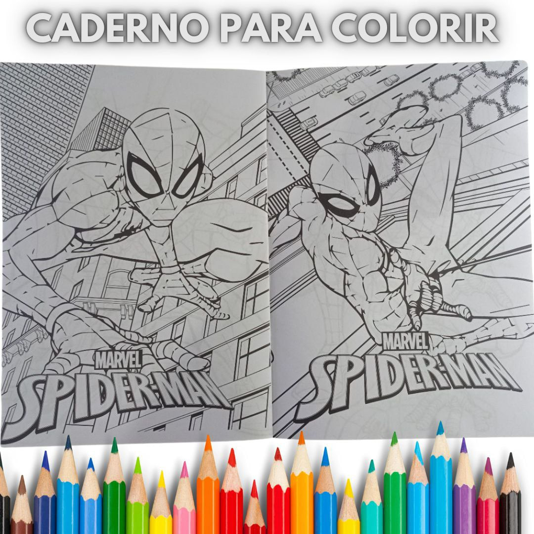 desenhos para colorir homem aranha 125 –  – Desenhos