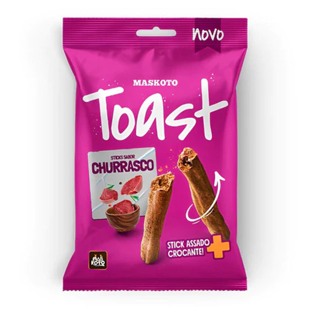 Stick Para Cães Maskoto Toast De Churrasco 50g