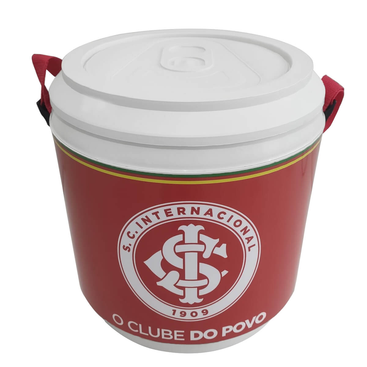 Cooler Do Internacional Caixa Térmica 24 Latas 350ml 18 Latões 473ml Grande Redondo