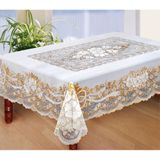 Toalha De Mesa Retangular 137x182cm Ntd02032 - Rio De Ouro