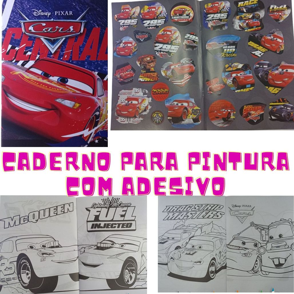 Livro 16 Desenhos Para Colorir Com Adesivos Modelo:frozen - Carrefour