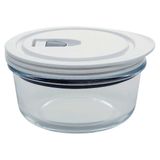 Pote Retangular Com Tampa Branco Carrefour 600ML HO303636