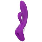 Muse Vibrador Ponto G E Clitóris Rabbit Movimento De Dedo Formato Anatômico Demons S-hande Em Silicone Recarregável