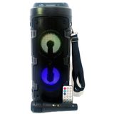 Caixa De Som Amplificada Led Microfone Bluetooth