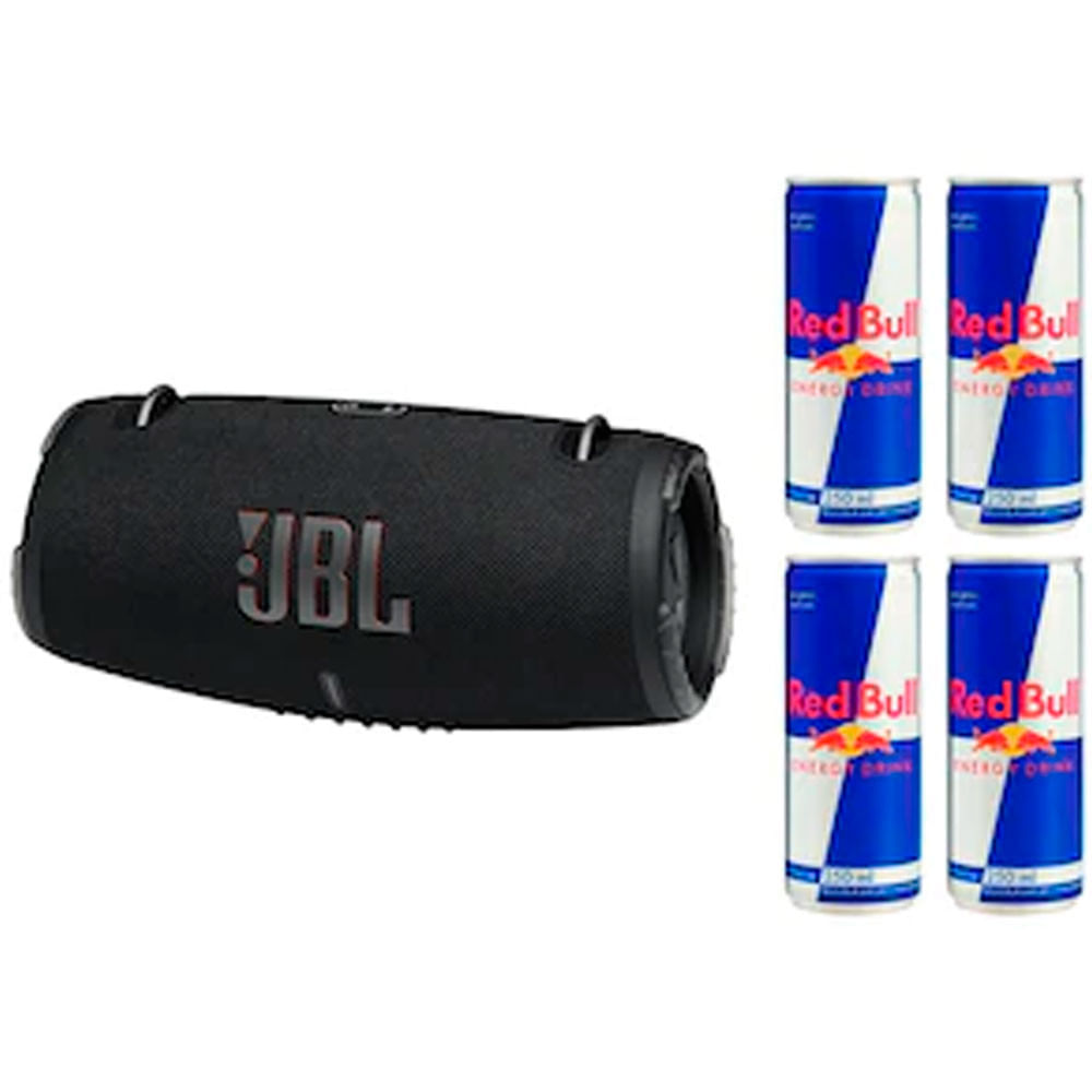 Caixa De Som Xtreme-3 Jbl Energético Red Bull Energy Drink