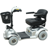 Scooter Elétrica Cadeira De Rodas Motorizada Freedom Mirage Rx Com Ré Cor Prata