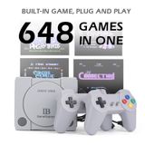 Game Console Mini Retro Hdmi Console Com 648 Jogos
