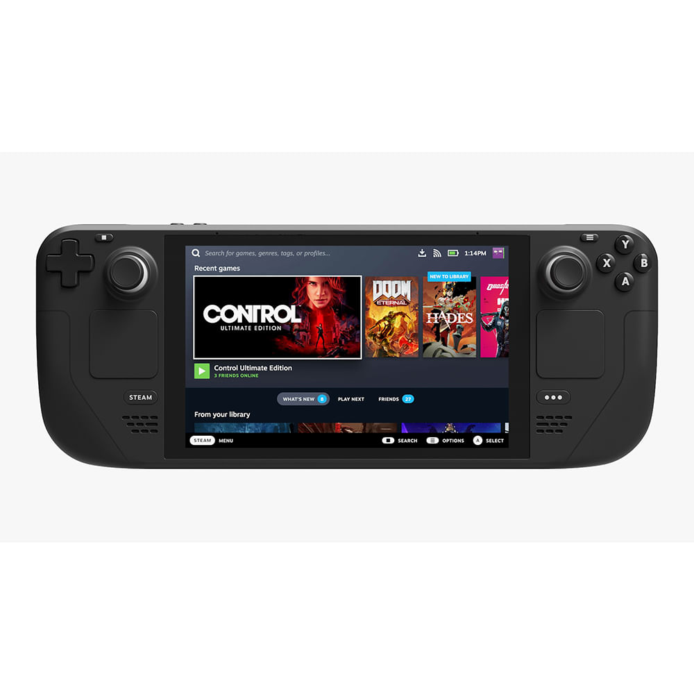 Console Jogo Valve Steam Deck 64gb Tela 7 Pol. Preto Menor preço em Console Jogo Valve Steam Deck 64gb Tela 7 Pol. Preto