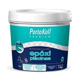 Rejunte Para Piscina Porto Koll 1kg Cor Azul Piscina