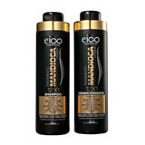 Kit Shampoo + Condicionador Eico Cosméticos Mandioca + Vitaminas 800ml Cada