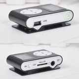 Usb Mp3 Player Mini Fm Lcd Screen Suporte 32gb Tf Card Clip