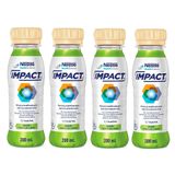 Kit 4 Impact Torta De Limão Suplemento Alimentar 200ml