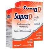 Supra D Gotas Com 20ml | Kit Com Duas Unidades