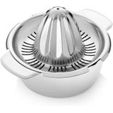 Espremerdor Manual De Limão 0.4 L Feito De Aço Inoxidável – Espremedor Para Limões E Frutas Cítricas – Lava-louças Segura E Durável