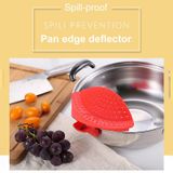 2 Filtros De Silicone Cor Clipe De Cozinha No Filtro De Panela Drai