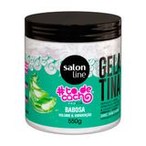 Gelatina Babosa Salon Line To De Cacho Volumão E Hidratação 550g