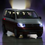 1/32 Van Business Car Alloy Modelo De Simulação Die Casting Sou