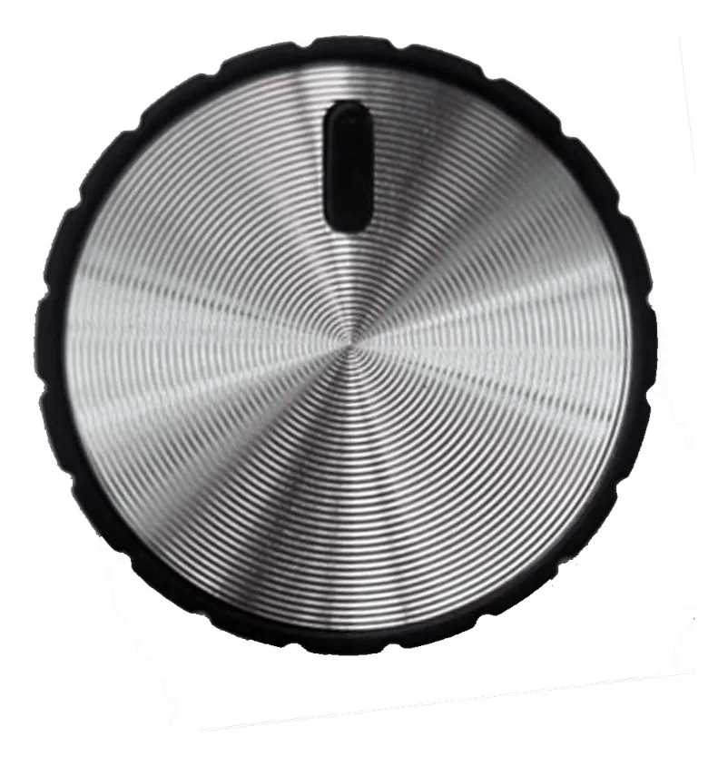 Knob Botão Temporizador Forno Elétrico Encaixe Meia Lua