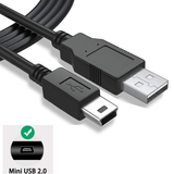 Cabo Mini Usb 5 Pinos Para Câmeras Sony Selecionadas (1.5m)