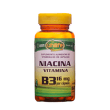 Vitamina B3 Niacina 500mg 60 Cápsulas - Unilife