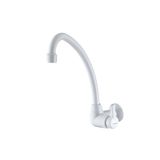 Torneira Pvc Para Cozinha De Parede Bica Móvel 1168 F31 - Lorenzetti Branco