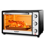 Forno Elétrico De Bancada Mondial 52 Litros Fr-52 Grand Family Ii 1800w Preto/inox