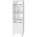 Paneleiro 4 Portas 197x60cm 9170 Branco Mobbs