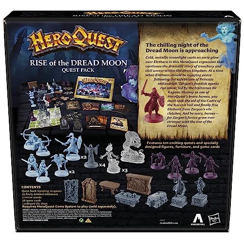 Heroquest Rise Of The Dread Moon Quest Pack Requer Herói