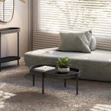 Mesa De Centro 93cm Mônaco Linea Brasil