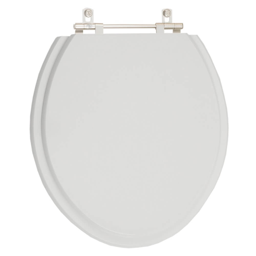 Assento Sanitario Colonial Cinza Para Vaso Hervy