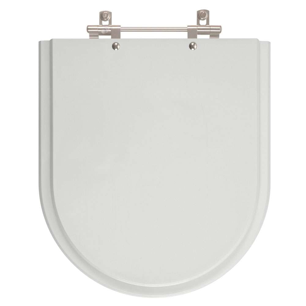 Tampa De Vaso Poliester Smart Cinza Claro Para Bacia Celite