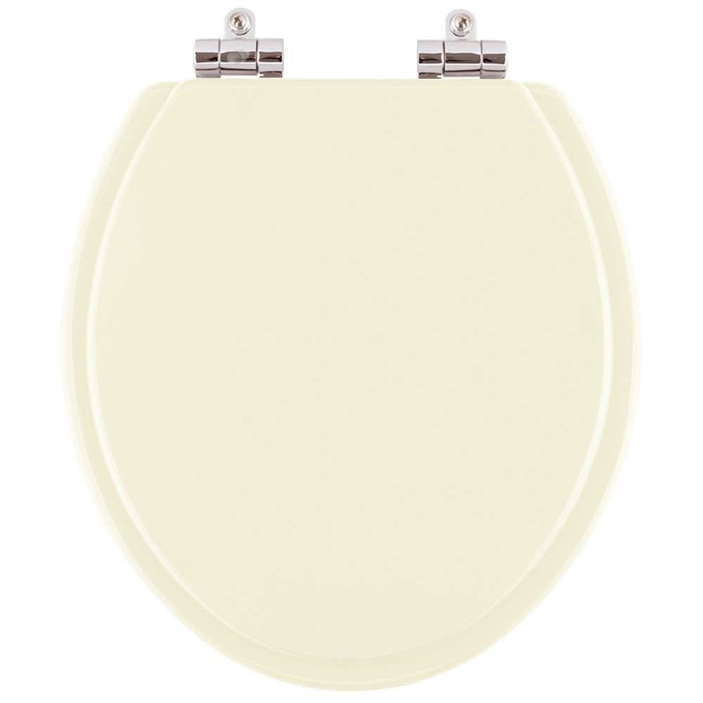 Tampa De Vaso Poliéster Soft Close Izy Creme Para Vaso Deca