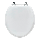 Assento Sanitario Almofadado Convencional | Oval Branco