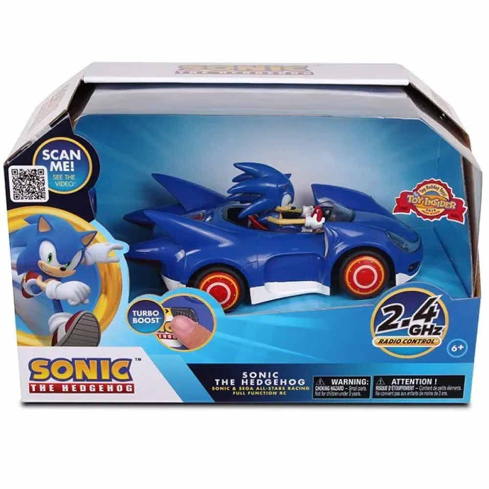 Carrinho De Controle Remoto Sonic All Star Racing Fun Divirta Se