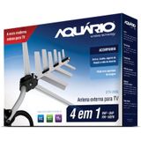 Antena Externa Dtv-2000 C/Cabo E Suporte Aquario