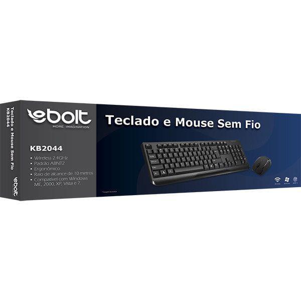 Kit Teclado e Mouse Kb2044 Ebolt