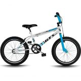 Bicicleta Aro 20 Gt Sprint Cross Infantil Freio V-brake Aro Aero Branco+azul