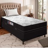 Cama Box Baú Solteiro + Colchão Portobel Kairo Ortopédico D33 58x88x188